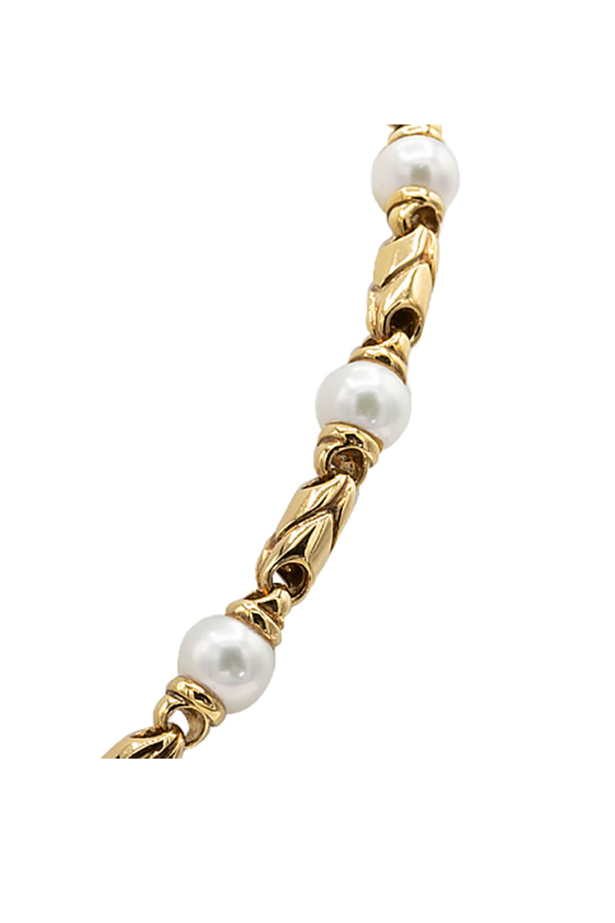 Bvlgari Pearl & Gold Necklace