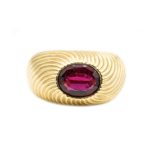 Rubelite Tourmaline Ring