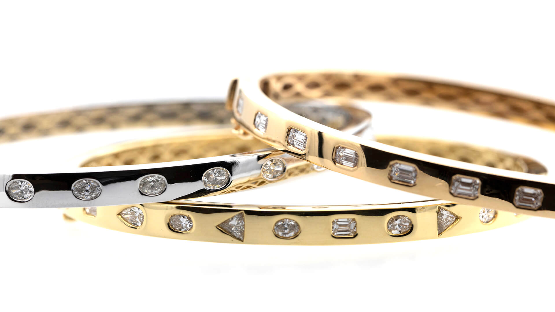 Gold and Diamond Love Bracelet