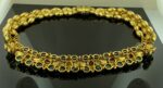 18KT YG Sapphire, Emerald, Ruby & Diamond Necklace - Image 5